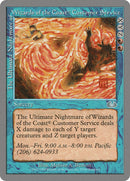 Servicio al cliente de The Ultimate Nightmare of Wizards of the Coast® [sin pegar] 