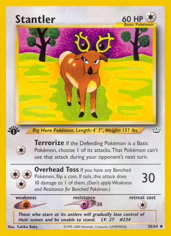 Stantler (38/64) [Neo Revelación 1.ª edición] 