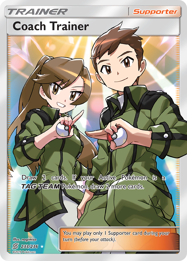 Entrenador Entrenador (233/236) [Sol y Luna: Mentes Unificadas] 