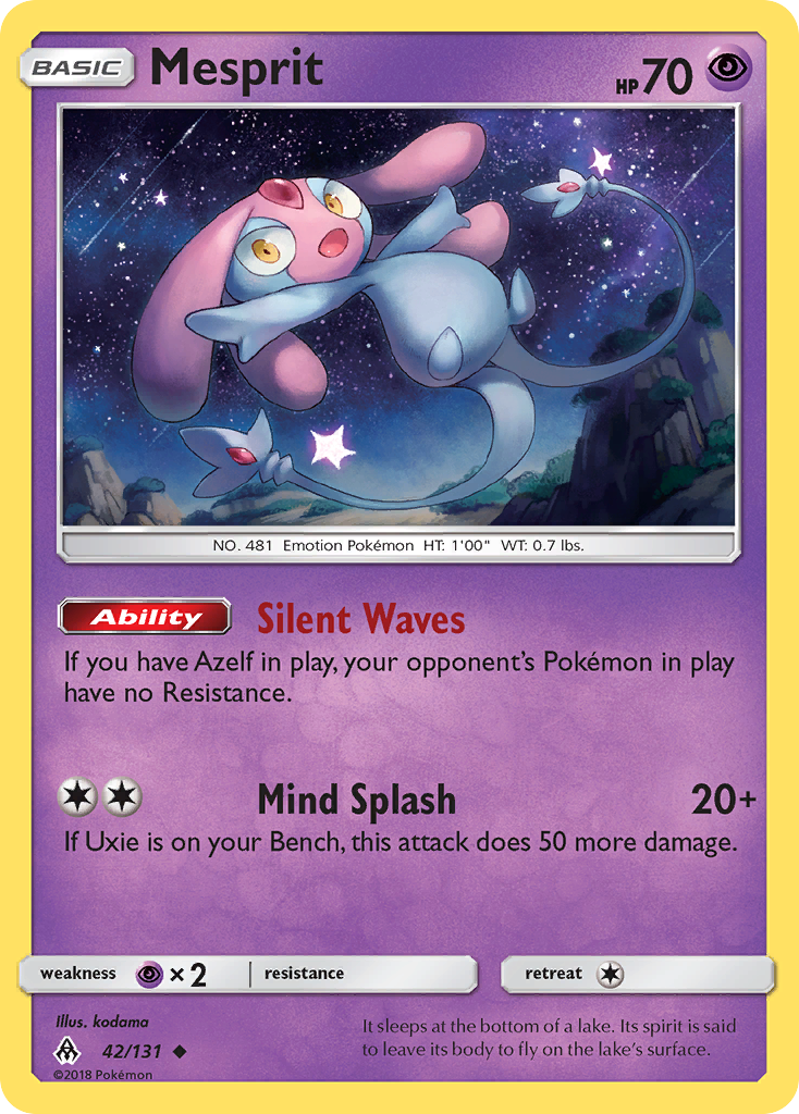 Mesprit (42/131) [Sol y Luna: Luz Prohibida] 