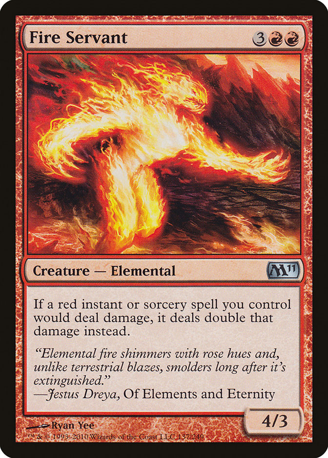 Siervo de fuego [Magic 2011] 