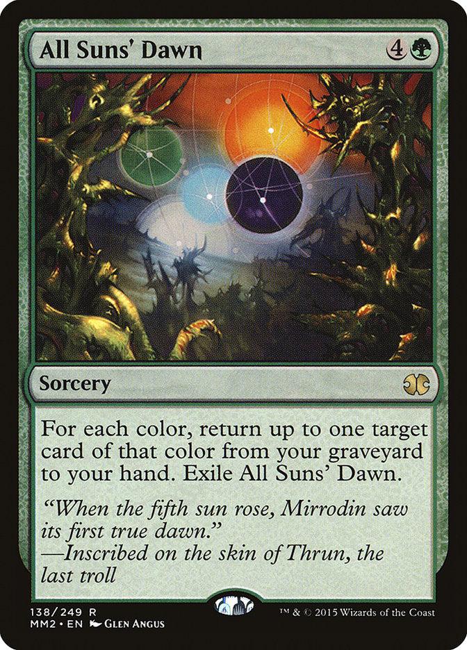 El amanecer de todos los soles [Modern Masters 2015] 