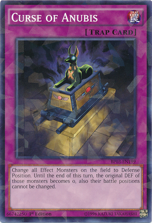 Maldición de Anubis [BP03-EN199] Shatterfoil Raro 
