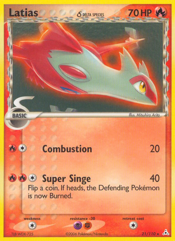 Latias (21/110) (Especie Delta) [EX: Holon Phantoms] 