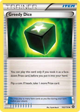 Dados codiciosos (102/114) [XY: Steam Siege] 
