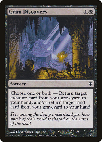 Descubrimiento sombrío [Zendikar] 