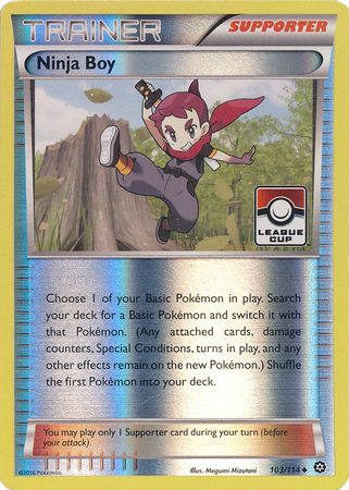 Ninja Boy (103/114) (Promoción de liga) [XY: Steam Siege] 