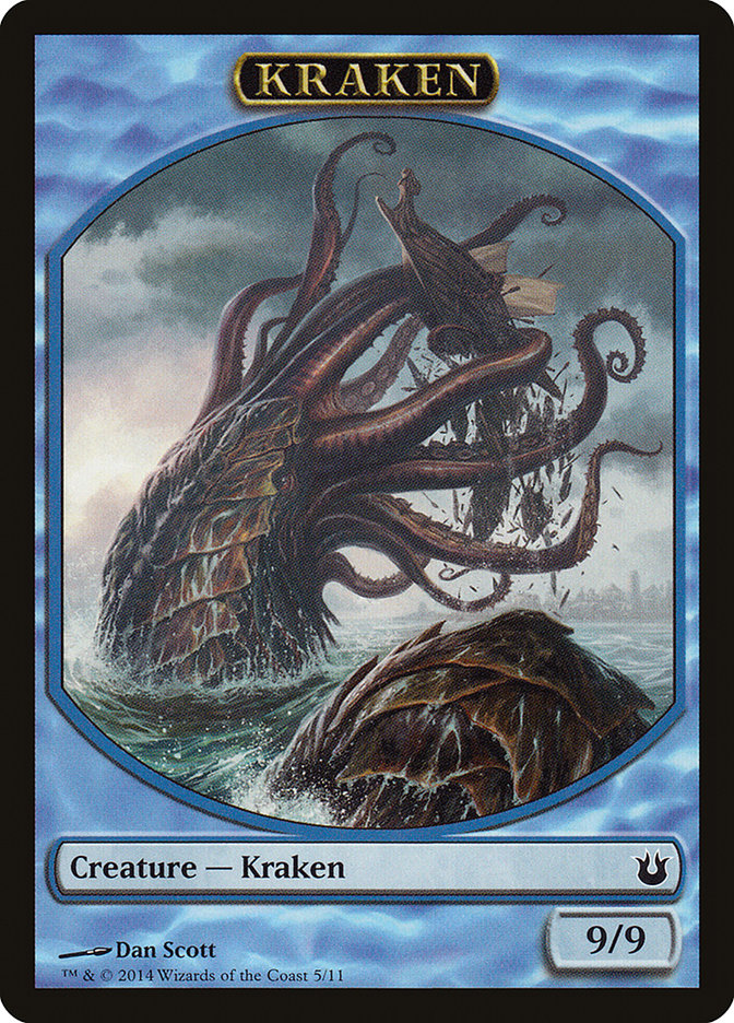 Ficha Kraken [Fichas nacidas de los dioses] 