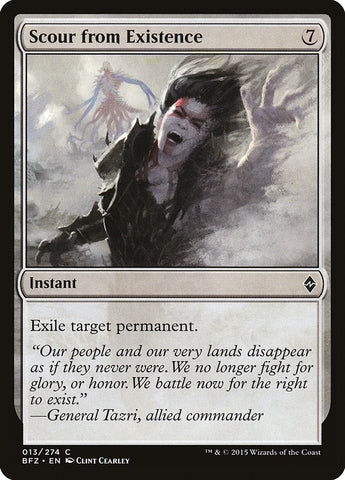 Scour from Existence [Batalla por Zendikar] 
