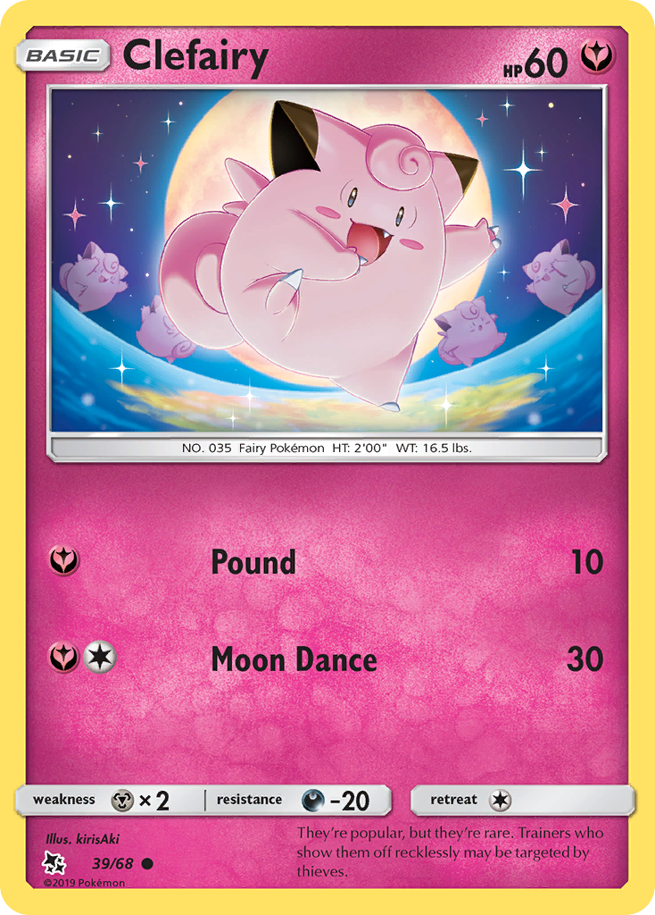 Clefairy (39/68) [Sol y Luna: Destinos ocultos] 