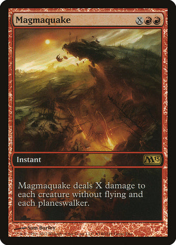 Magmaquake (Día del juego) [Promociones de Magic 2013] 