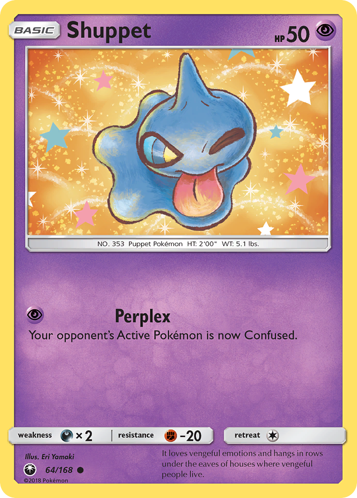Shuppet (64/168) [Sol y Luna: Tormenta Celestial] 