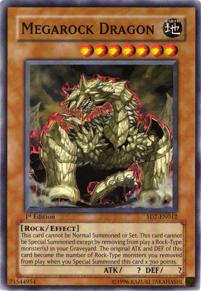 Dragón Megaroca [SD7-EN012] Común 