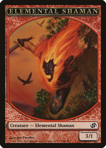 Ficha de chamán elemental [Mazos de duelo: fichas de Jace contra Chandra] 