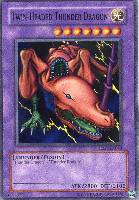 Dragón Trueno de Dos Cabezas [DLG1-EN043] Común 