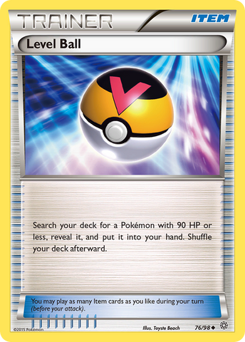 Bola de nivel (76/98) [XY: Orígenes antiguos] 
