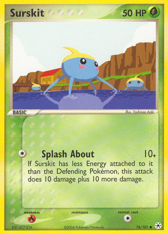 Surskit (76/101) [EX: Leyendas ocultas] 