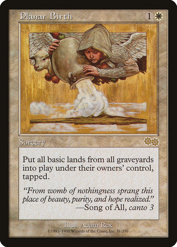 Nacimiento planar [La saga de Urza] 