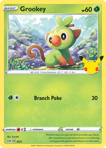 Grookey (25/8) [25º aniversario de McDonald's] 
