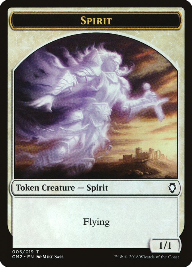 Spirit Token [Fichas del Volumen II de Commander Anthology] 