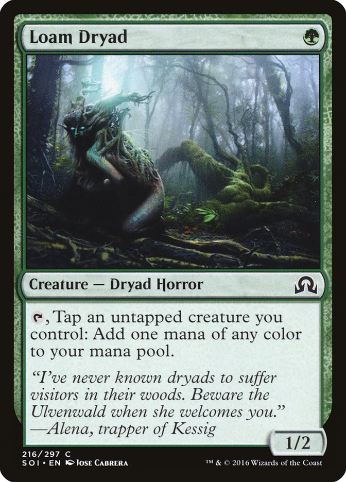 Loam Dryad [Sombras sobre Innistrad] 