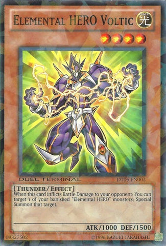 Héroe elemental Voltic [DT06-EN003] Común 