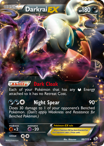 Darkrai EX (88/113) [Blanco y negro: Tesoros legendarios] 