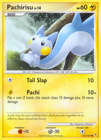 Pachirisu (118/147) [Platino: Vencedores Supremos] 