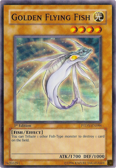 Pez Volador Dorado [PTDN-EN086] Súper Raro 