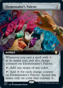 Paleta de elementalista (arte extendido) [Commander 2021] 