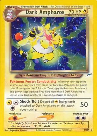 Ampharos oscuro (1/105) [Neo Destiny Unlimited] 