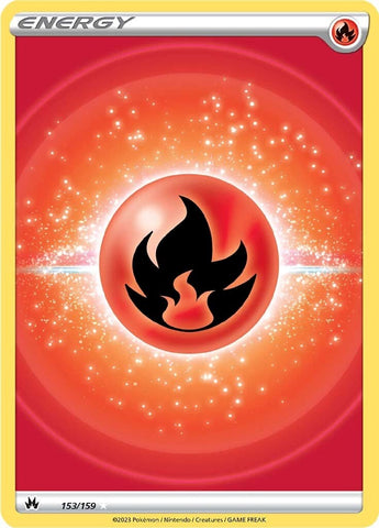 Energía de fuego (153/159) (Arte completo de textura) [Espada y escudo: Crown Zenith] 