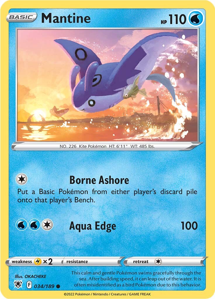Mantine (034/189) [Espada y escudo: Resplandor astral] 