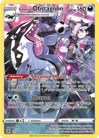 Obstagoon de Galar (TG10/TG30) [Espada y escudo: Resplandor astral] 