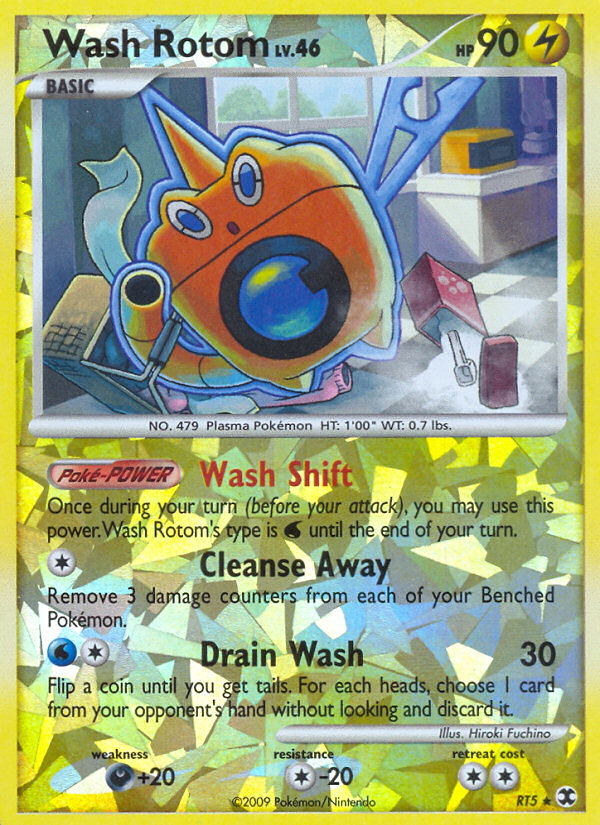 Wash Rotom (RT5) [Platino: Rivales en ascenso] 