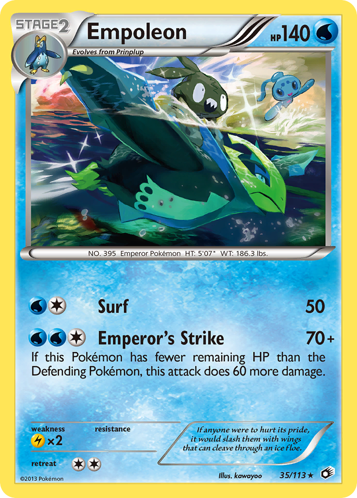 Empoleon (35/113) [Blanco y negro: Tesoros legendarios] 