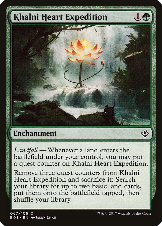 Expedición Khalni Heart [Archienemigo: Nicol Bolas] 