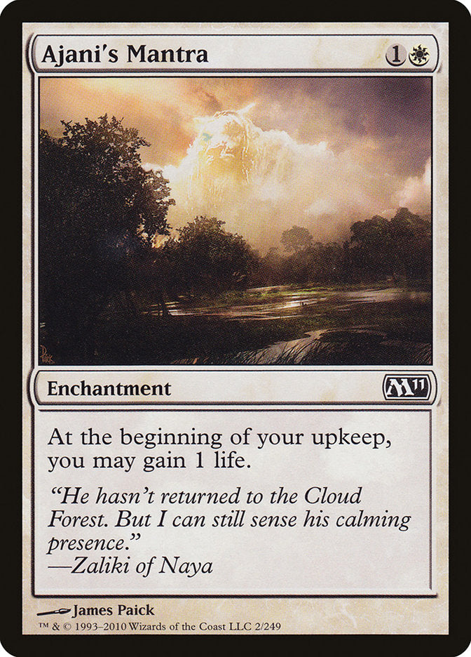 Mantra de Ajani [Magia 2011] 