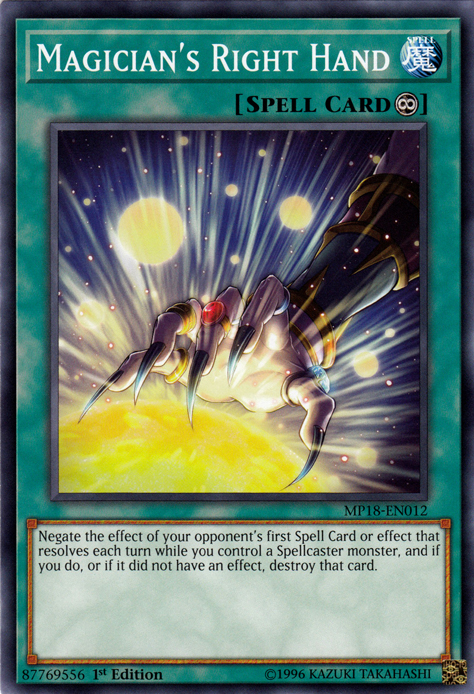 Mano derecha del mago [MP18-EN012] Común 