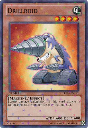 Drillroid [BP01-EN191] Starfoil Raro 