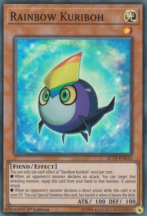 Kuriboh Arcoíris [AC19-EN010] Súper Raro 