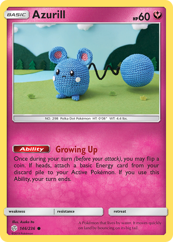 Azurill (146/236) [Sol y Luna: Eclipse Cósmico] 