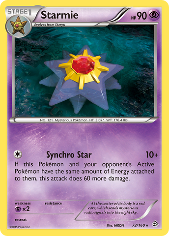 Starmie (73/160) [XY: Choque primario] 