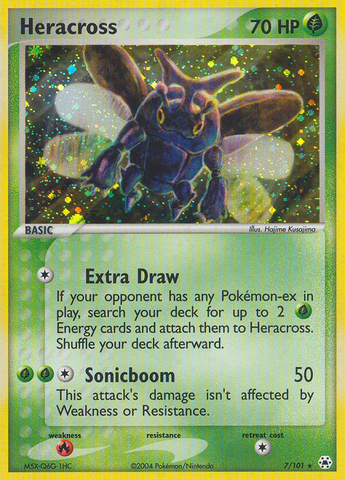 Heracross (7/101) [EX: Leyendas ocultas] 