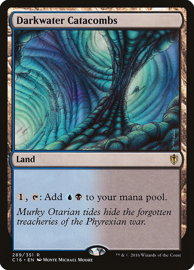 Catacumbas de aguas oscuras [Commander 2016] 