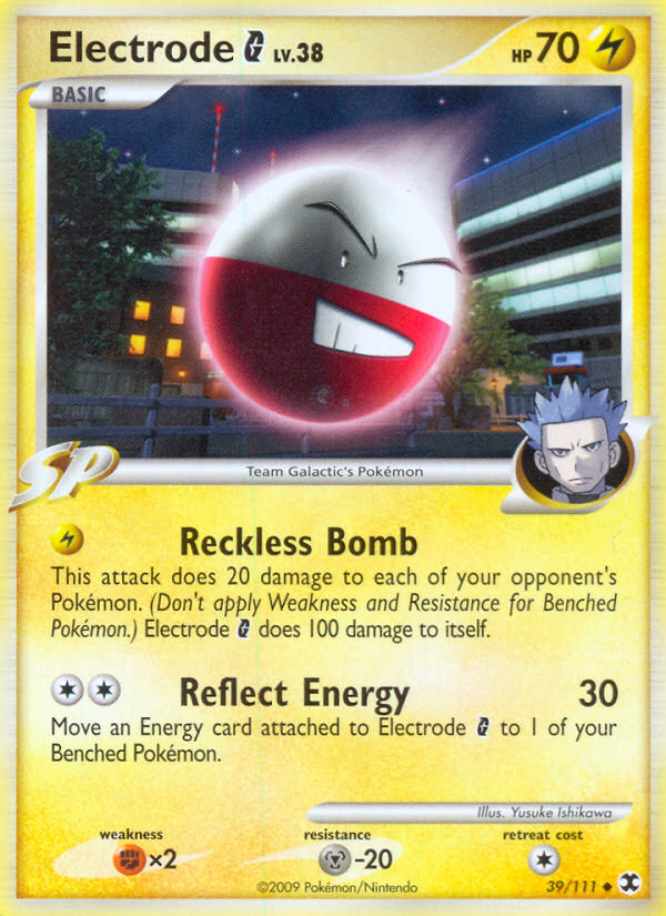 Electrodo G (39/111) [Platino: Rivales en ascenso] 