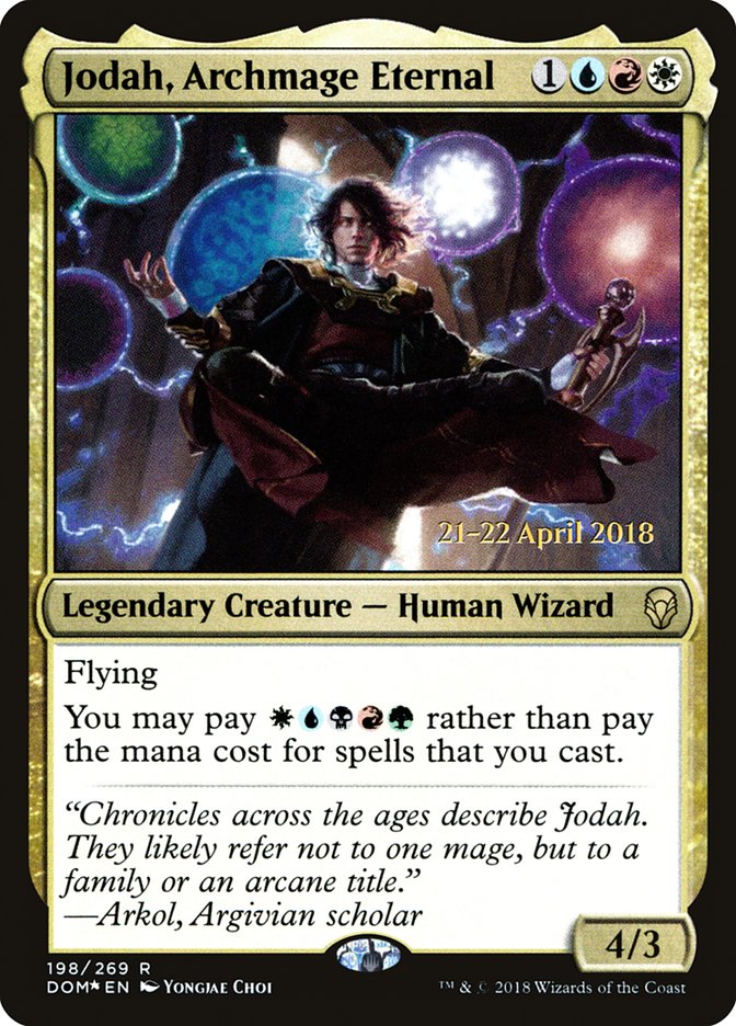 Jodah, Archimago Eterno [Promociones de presentación de Dominaria] 