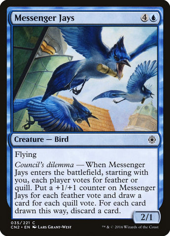 Messenger Jays [Conspiración: Toma la corona] 