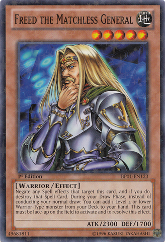 Liberó al General Inigualable [BP01-EN123] Starfoil Rare 