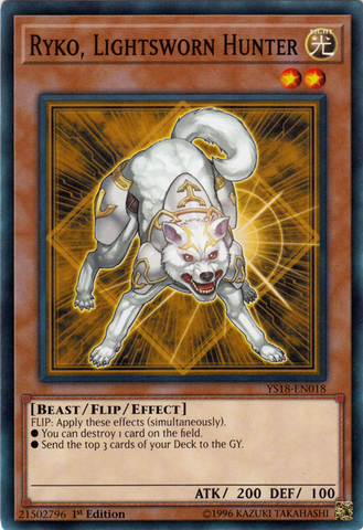 Ryko, Cazador Luminoso [YS18-EN018] Común 